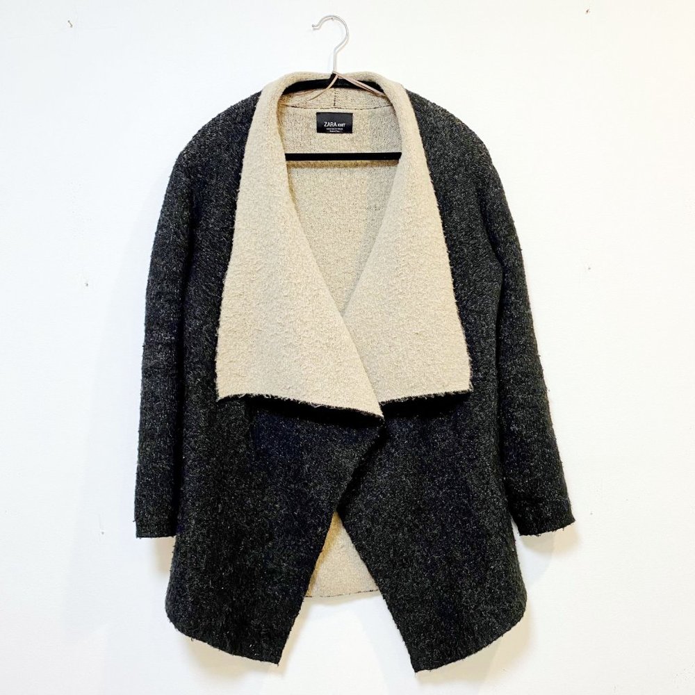 Zara Knit Soft Versatile Drape Sweater